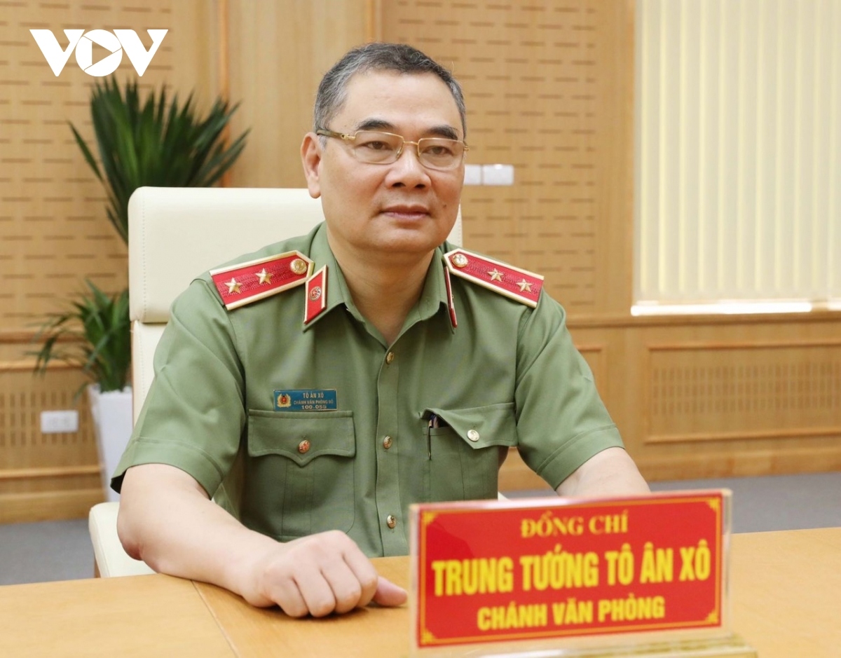 Trung tướng Tô Ân Xô - Chánh VP Bộ Công an