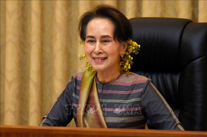 ba aung san suu kyi se hau toa vao tuan toi hinh anh 1