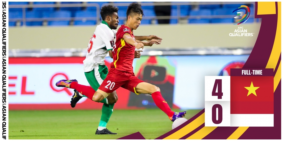 Thai media praises Vietnamese victory over Indonesia