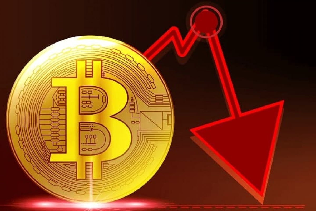 Giá Bitcoin vừa trải qua nhiều đợt lao dốc mạnh trong 2 tháng trở lại đây. (Ảnh minh họa: KT)