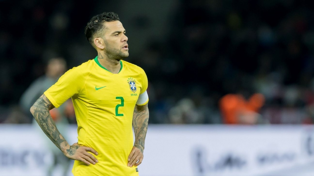 Dani Alves dự Olympic Tokyo với tư cách cầu thủ quá tuổi. (Ảnh: Getty). 