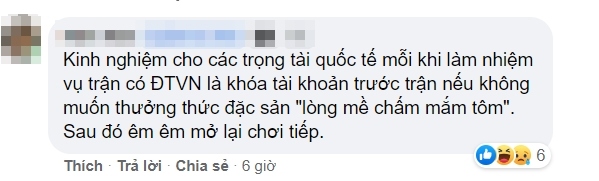 Một lời gợi ý dành cho các trọng tài quốc tế trước khi bắt trận Việt Nam.