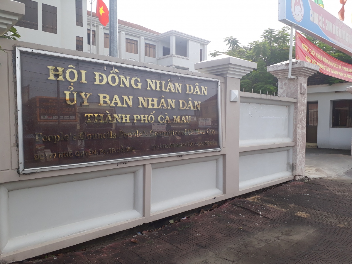 Hội đồng nhân dân - Ủy Ban Nhân dân TP Cà Mau