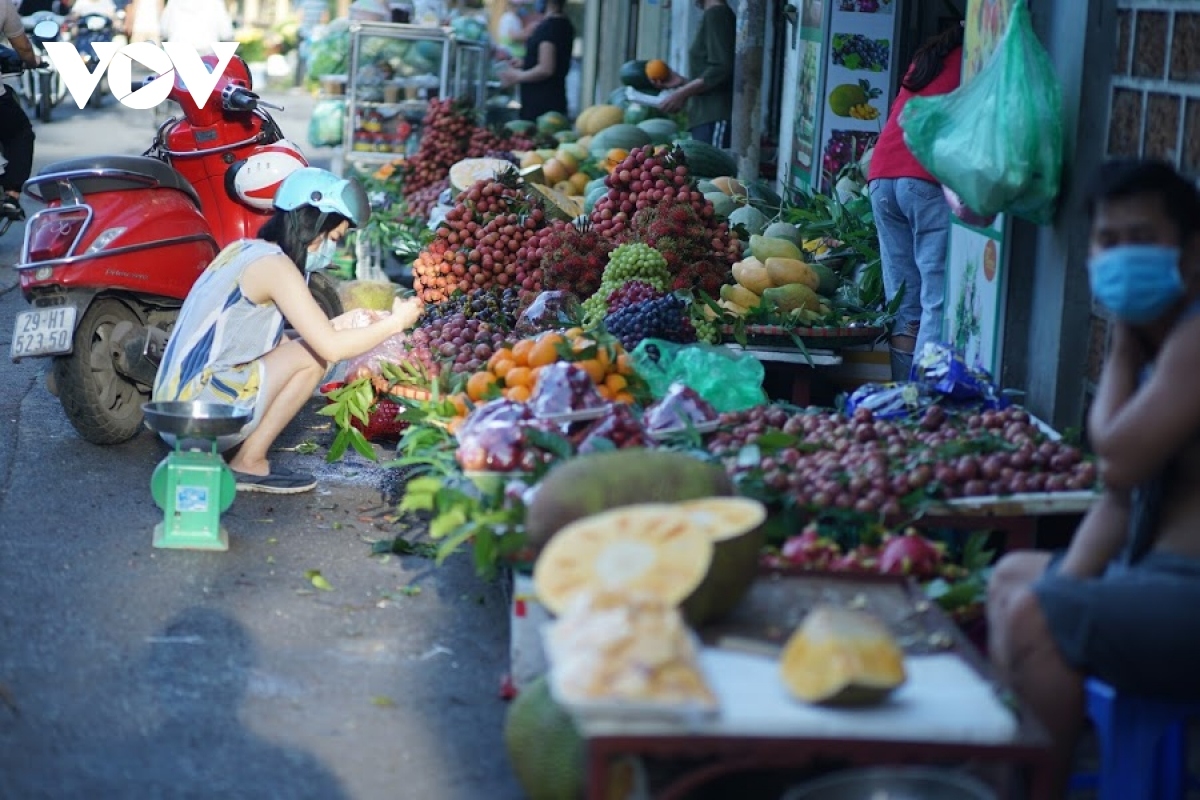 hanoi market enjoys brisk trade for doan ngo festival picture 7