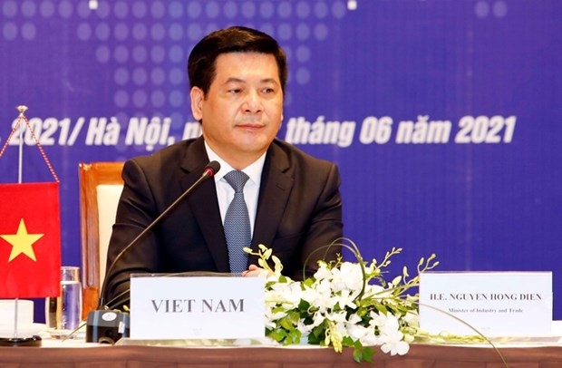 Minister of Industry and Trade Nguyen Hong Dien (Photo: VNA)