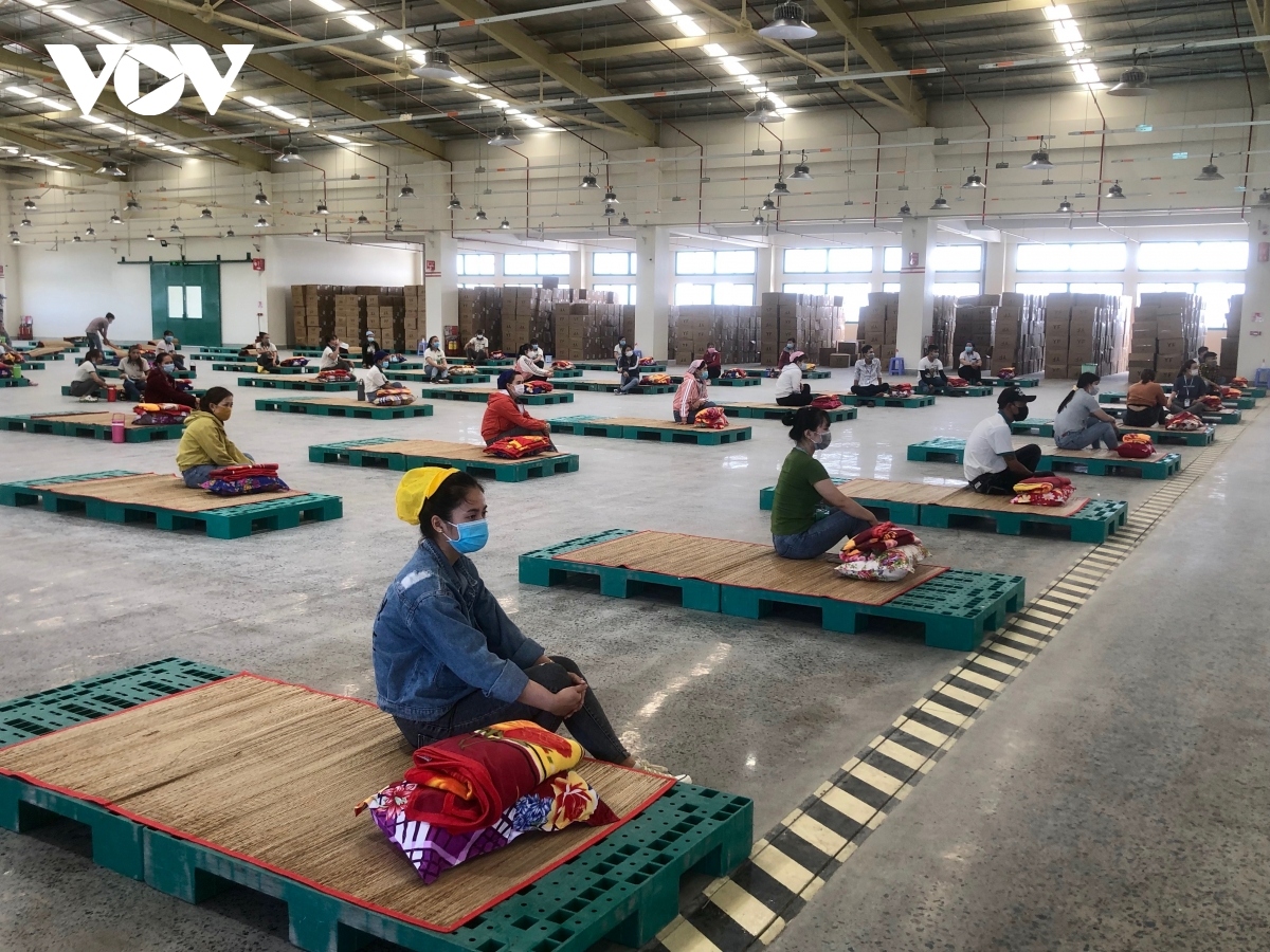 industrial zone in hau giang launches covid-19 fight rehearsal picture 13