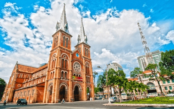 The Notre Dame Cathedral in HCM City (Source: Internet)