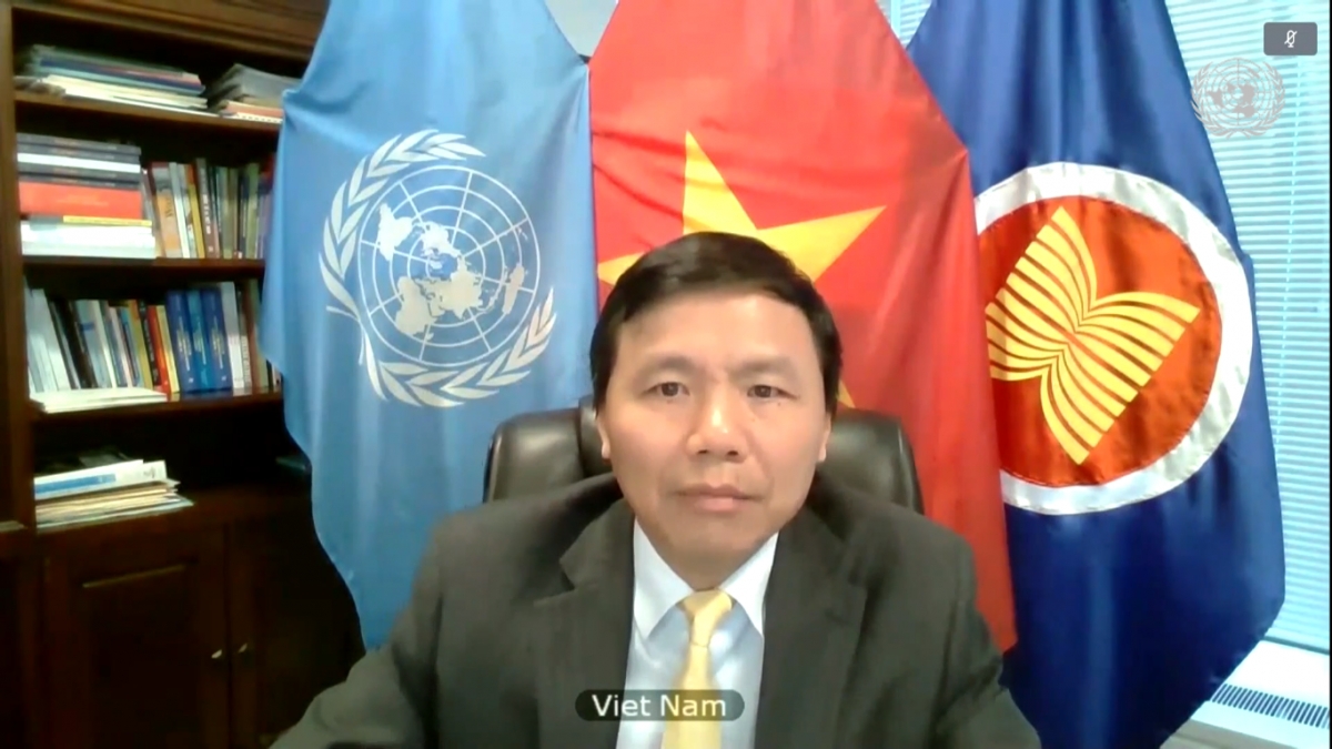Đại sứ Đặng Đình Quý, Trưởng Phái đoàn thường trực Việt Nam tại Liên Hợp Quốc.