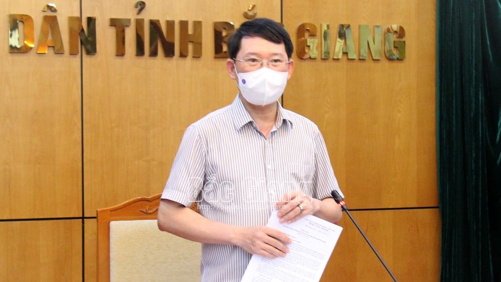Chủ tịch UBND tỉnh Bắc Giang Lê Ánh Dương (Ảnh: Báo Bắc Giang)
