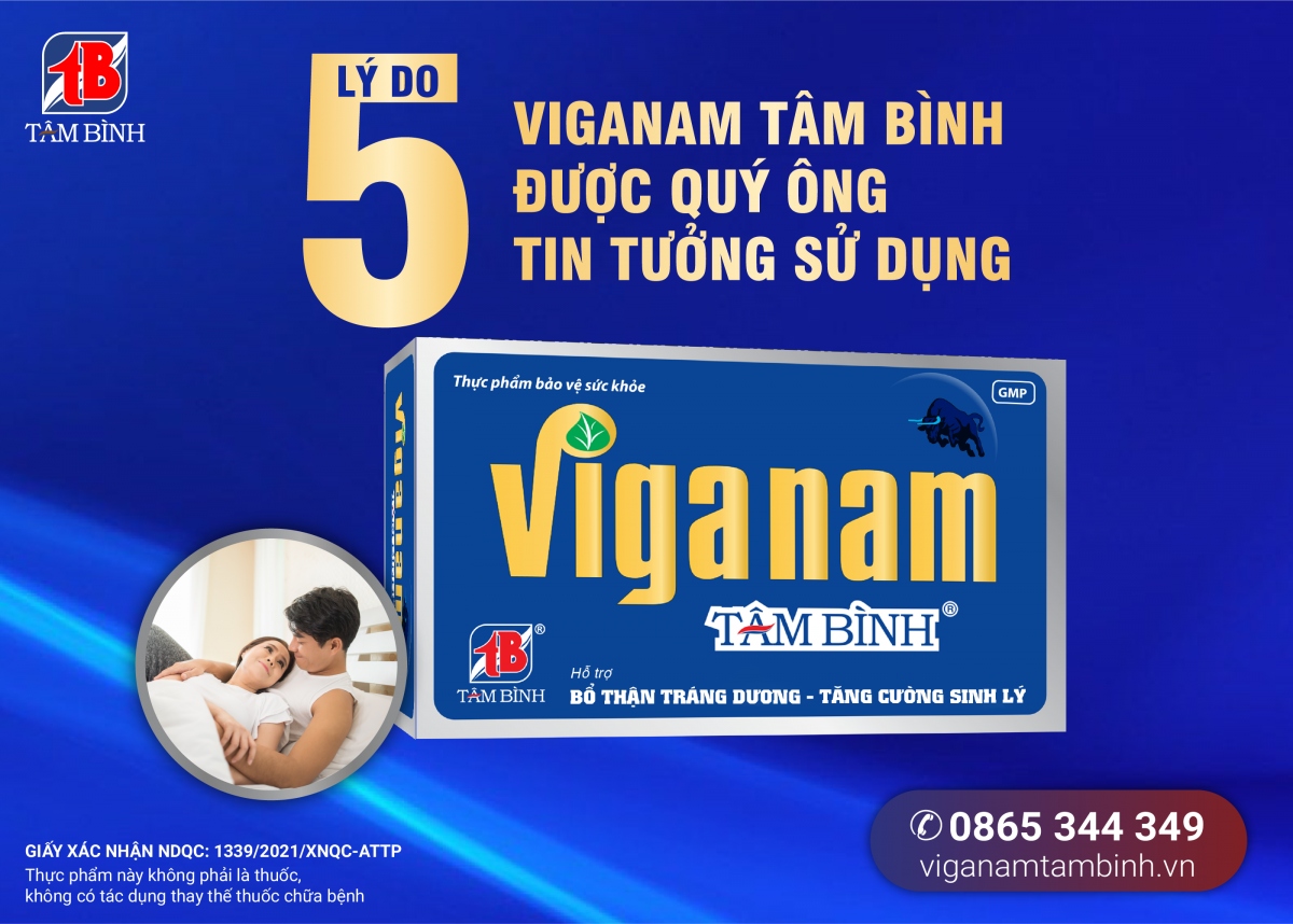 5 lý do Viganam Tâm Bình được quý ông tin tưởng sử dụng