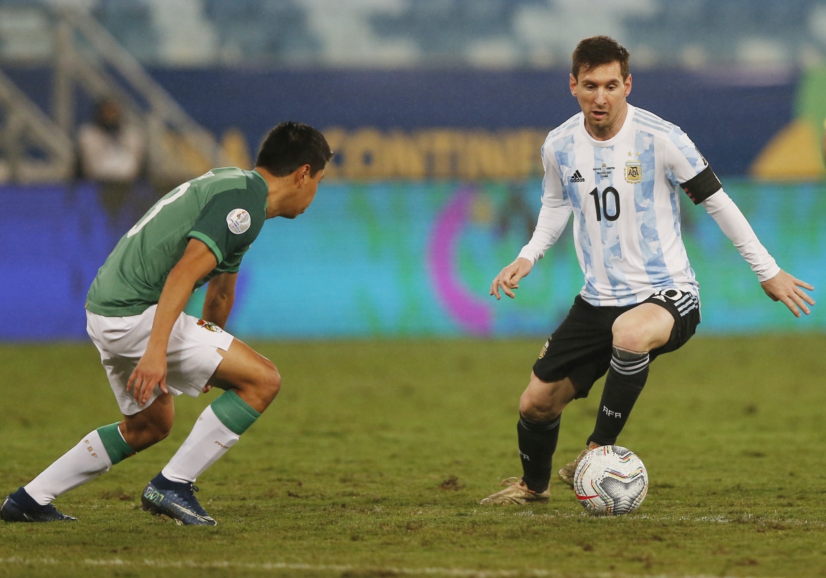 messi lap cu dup, argentina nhat bang a - copa america 2021 hinh anh 1