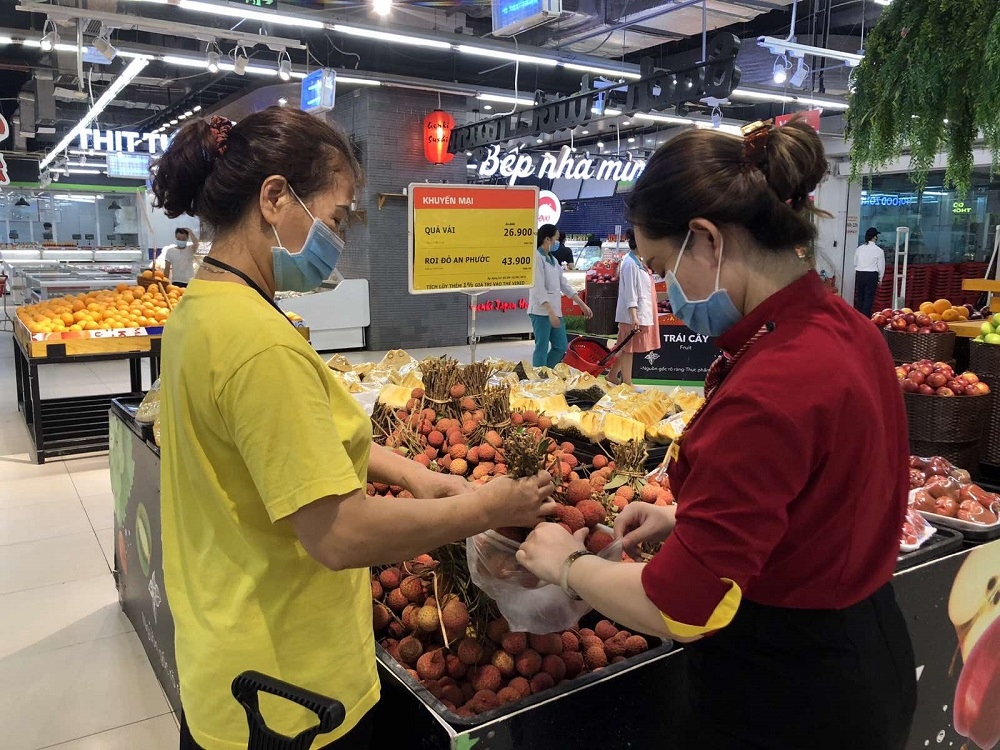Vải thiều Lục Ngạn - Bắc Giang tại VinMart