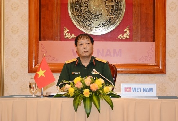vietnam attends virtual meeting of int l military sports council in asia picture 1