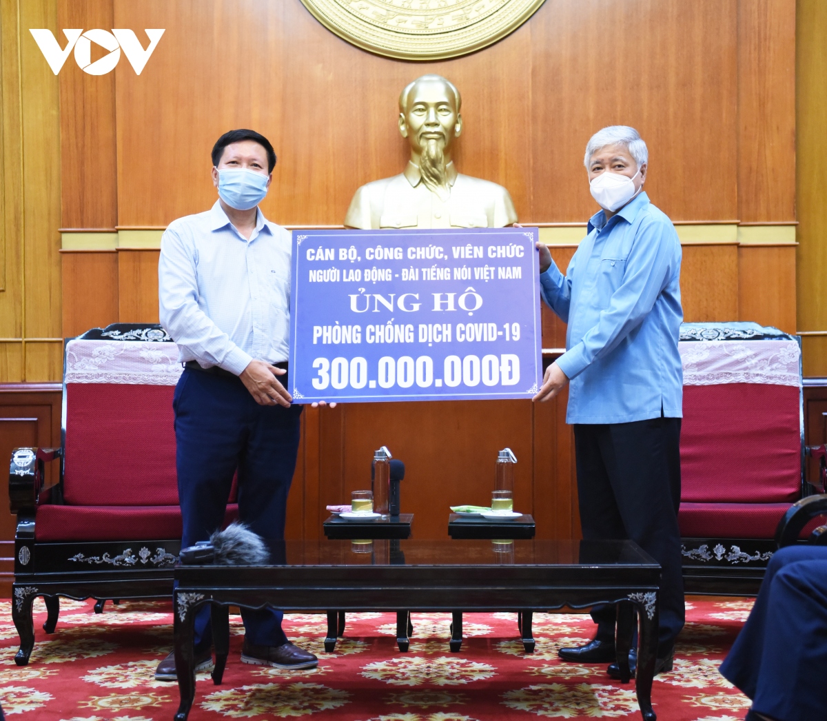 vov offers financial support to covid-19 fight picture 1