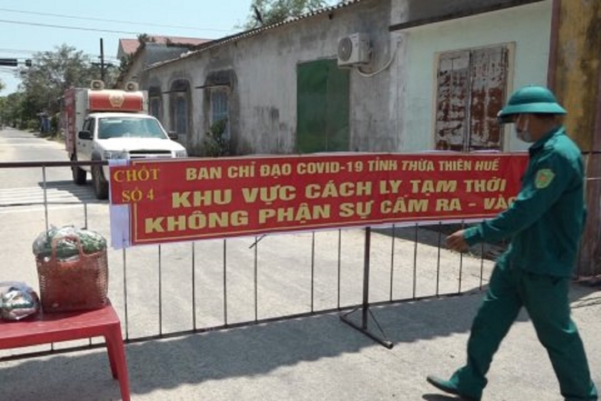 Thực hiện giãn cách xã hội đối với xã Lộc Thủy, huyện Phú Lộc.