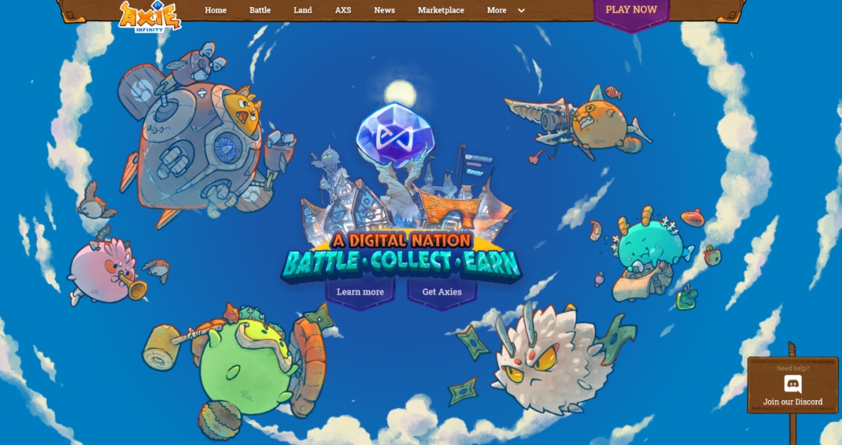 Người chơi sẽ nuôi, lai tạo và cho các Axie chiến đấu trong game.
