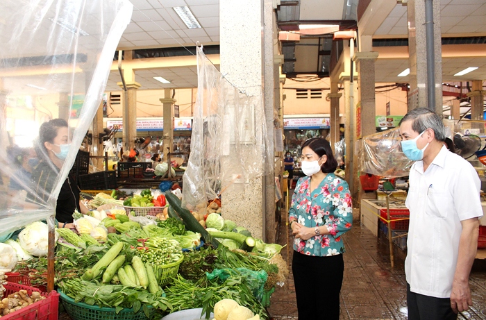 pho bi thu thuong truc thanh uy ha noi kiem tra cong tac chong dich tai ba Dinh hinh anh 2