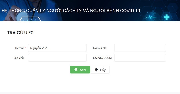 tp.hcm triển khai ứng dụng tìm vị trí người thân đang điều trị covid-19 hình ảnh 2 tp.hcm trien khai ung dung tim vi tri nguoi than dang dieu tri covid-19 hinh anh 2
