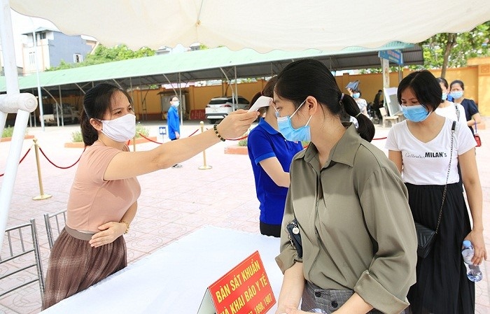 Các điểm thi đã hoàn thành diễn tập trong ngày 4/7.