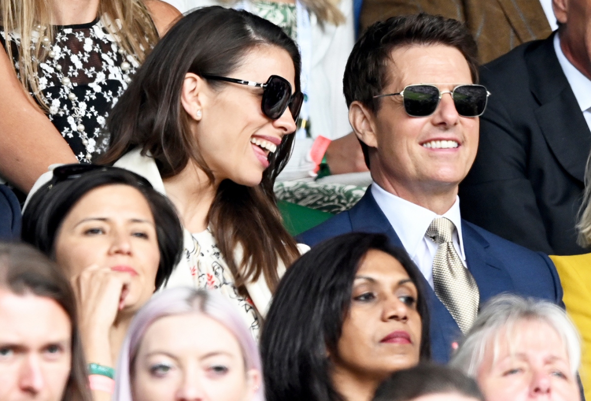 Tom Cruise bảnh bao đi xem quần vợt với bạn diễn