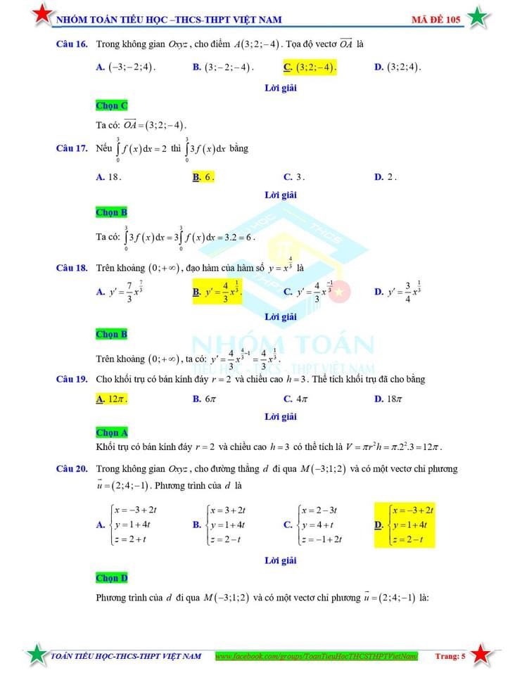 huong dan giai chi tiet va dap an mon toan tot nghiep thpt 2021 hinh anh 5