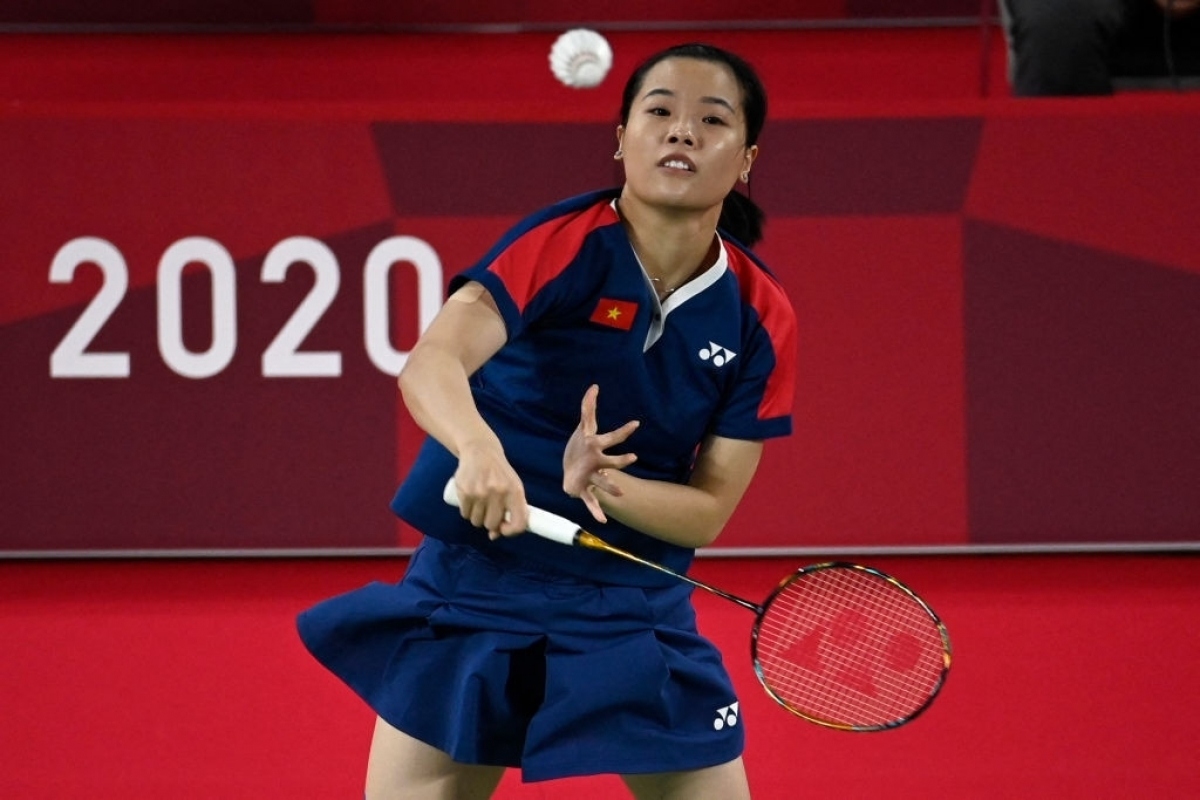 thuy linh sets new record for vietnamese badminton at olympics picture 1