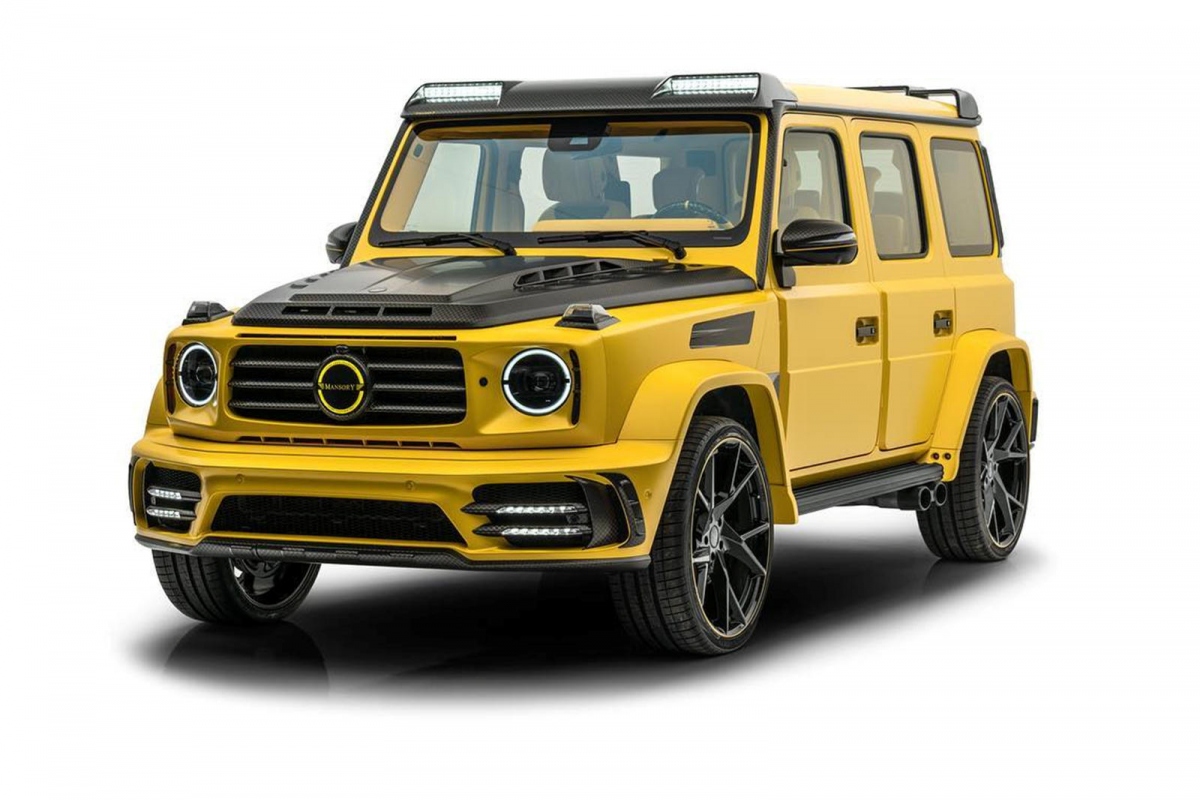 can canh mercedes-amg g63 voi goi do mansory gronos hinh anh 1
