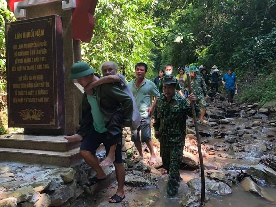 Tìm thấy du khách 80 tuổi đi lạc qua đêm tại khu di tích Pác Bó