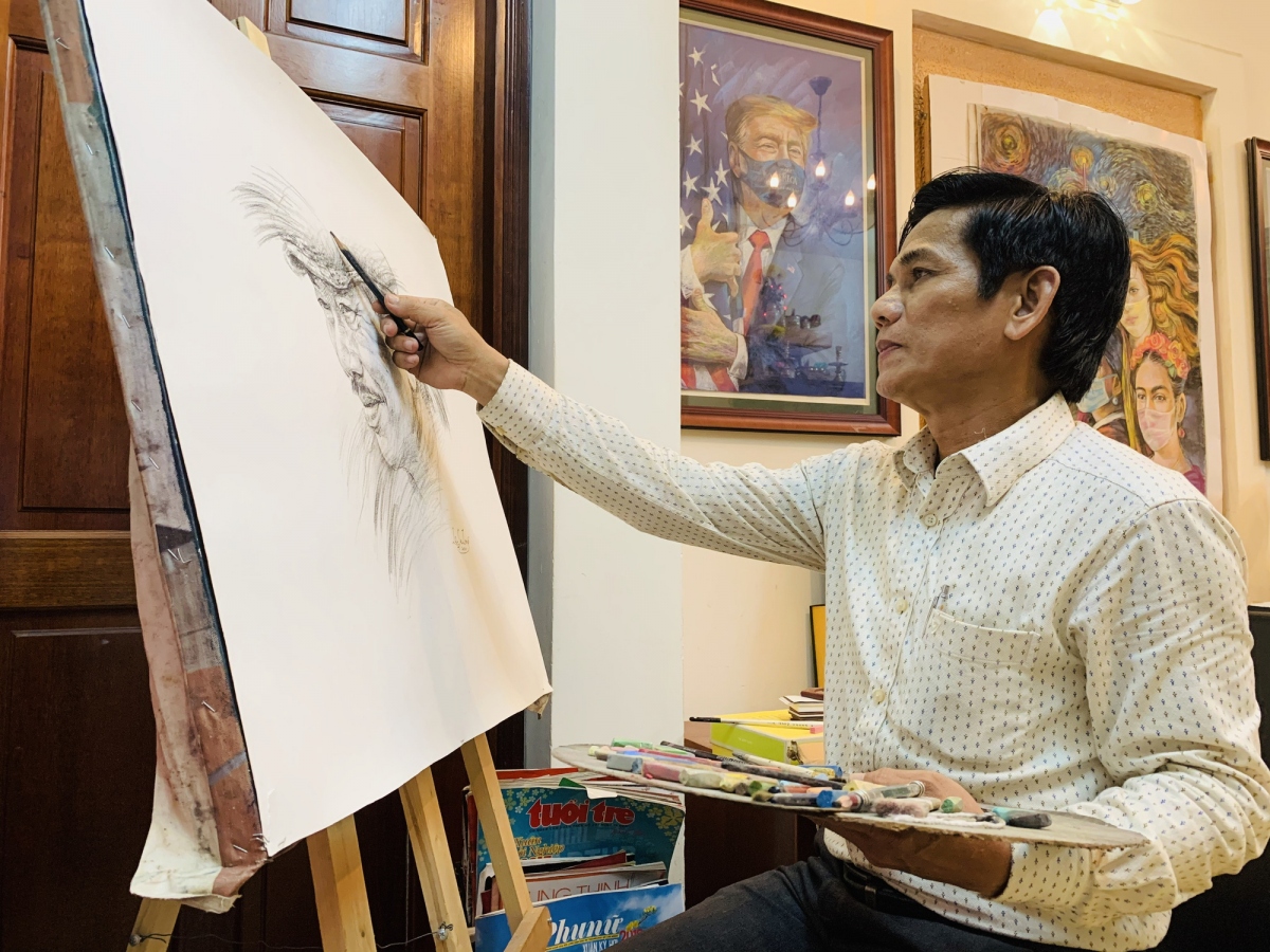 artist s sketch collection celebrates saigonese s altruism during hard times picture 2