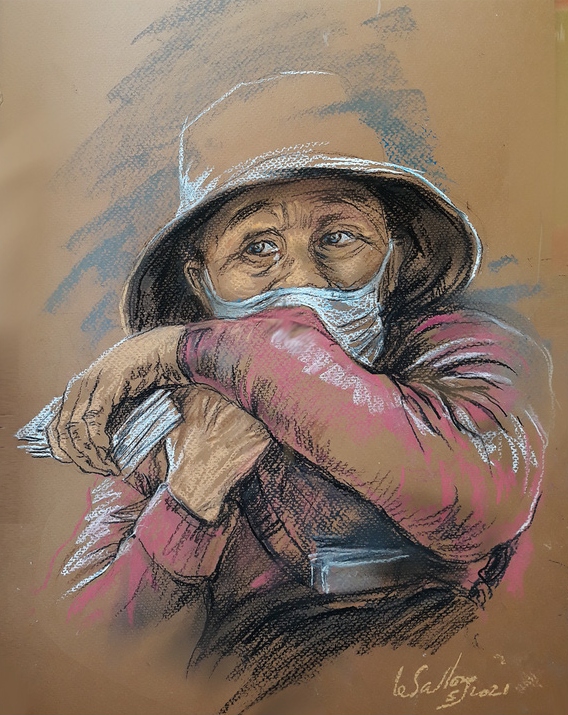 artist s sketch collection celebrates saigonese s altruism during hard times picture 6