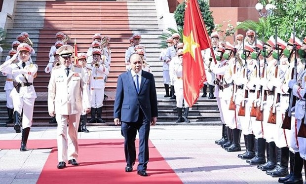 president spotlights important role of public security forces picture 1