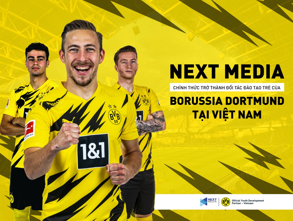 borussia dortmund chon mat gui vang , mo hoc vien bong da tre o viet nam hinh anh 1