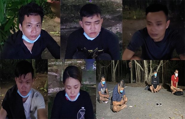 tay ninh s border guards arrest nine people for illegal exit attempts picture 1