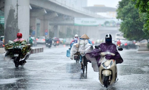 thoi tiet 1 7 ha noi chieu toi va dem co mua rao va dong hinh anh 1