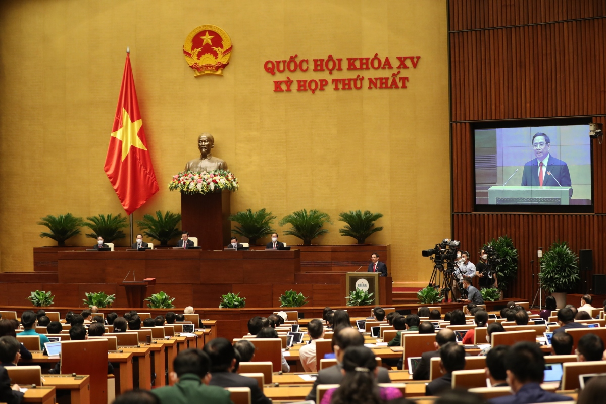 Thủ tướng Phạm Minh Chính tuyên thệ nhậm chức trước Quốc ...