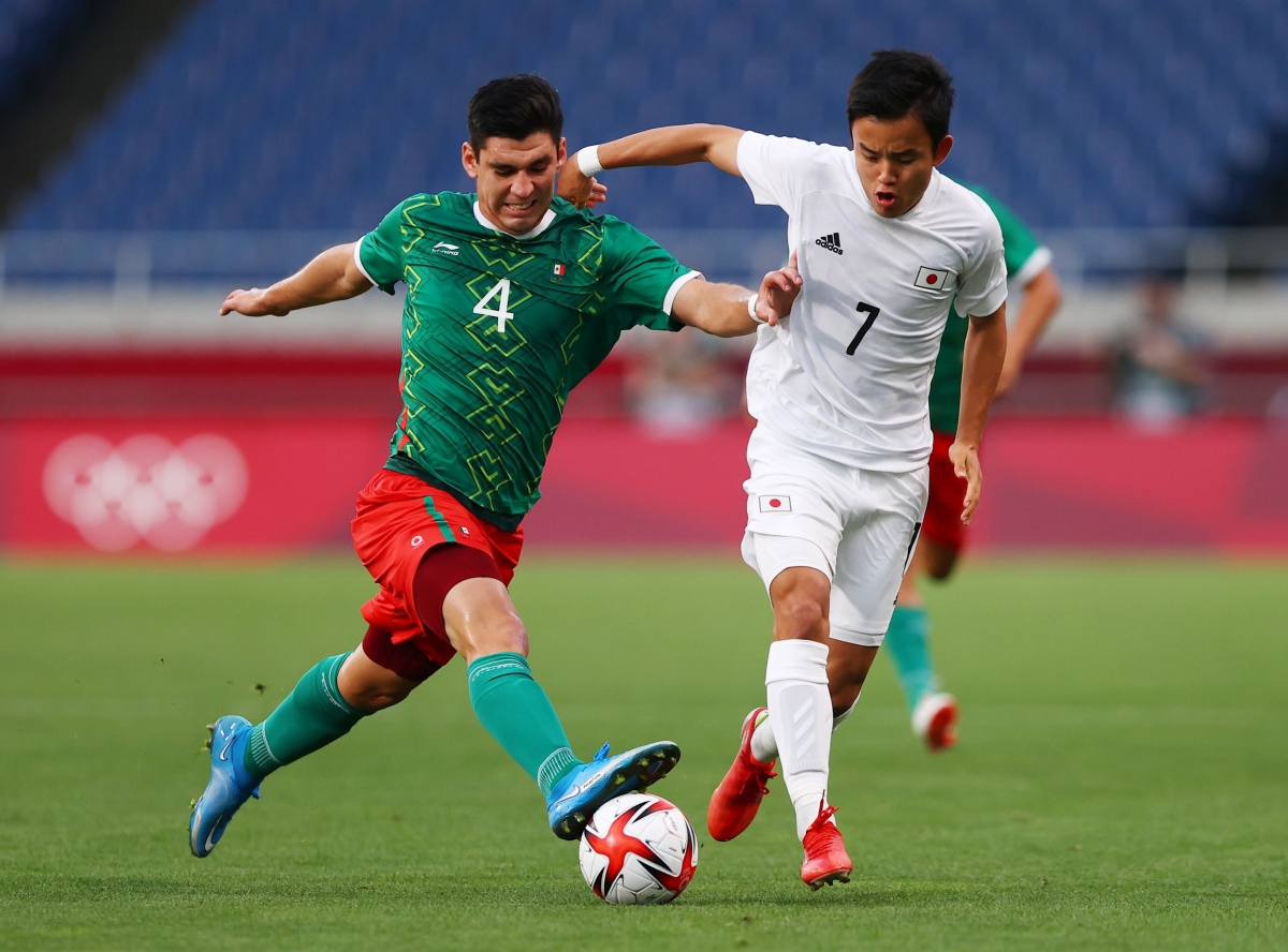 "Messi Nhật Bản" Takefusa Kubo chưa thể hiện được nhiều. (Ảnh: Reuters)