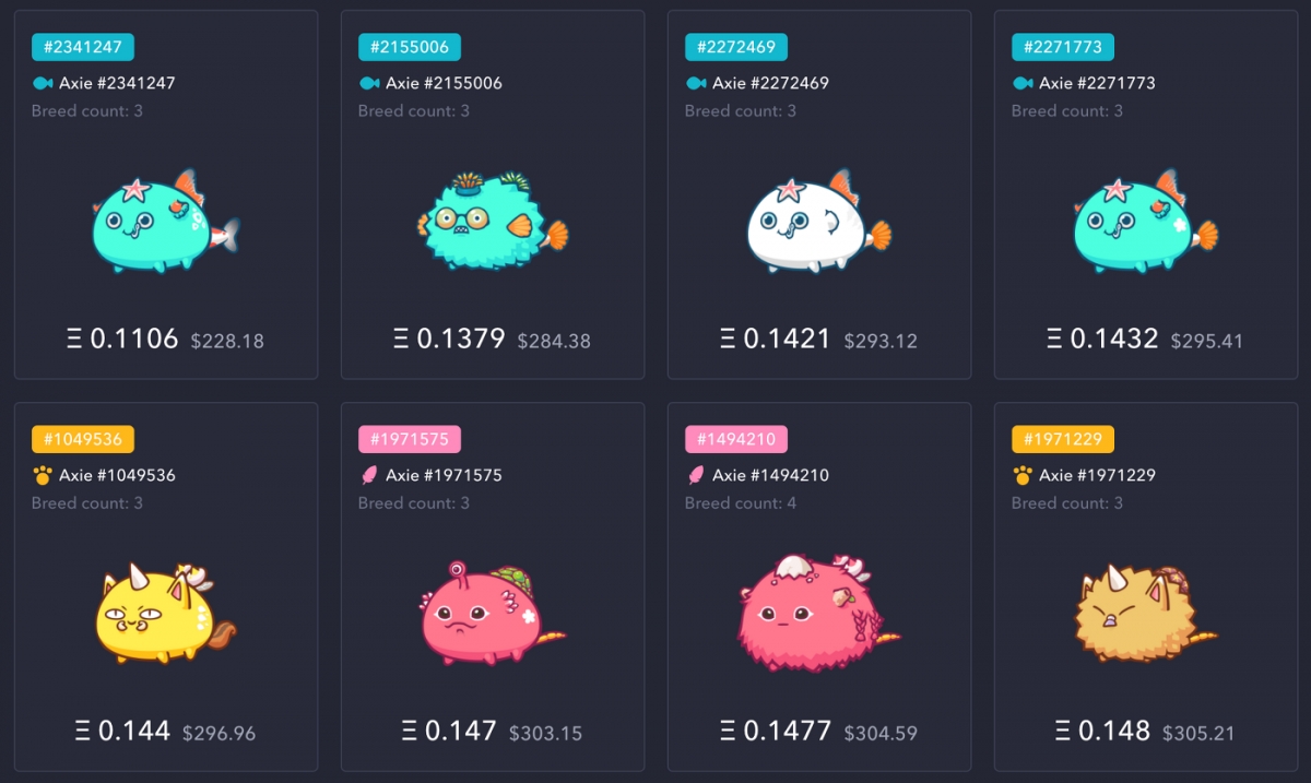 Axie Infinity đang tạo ra cơn sốt chơi game kiếm tiền ở Đông Nam Á, bất chấp rào cản là các thú cưng khá đắt đỏ.