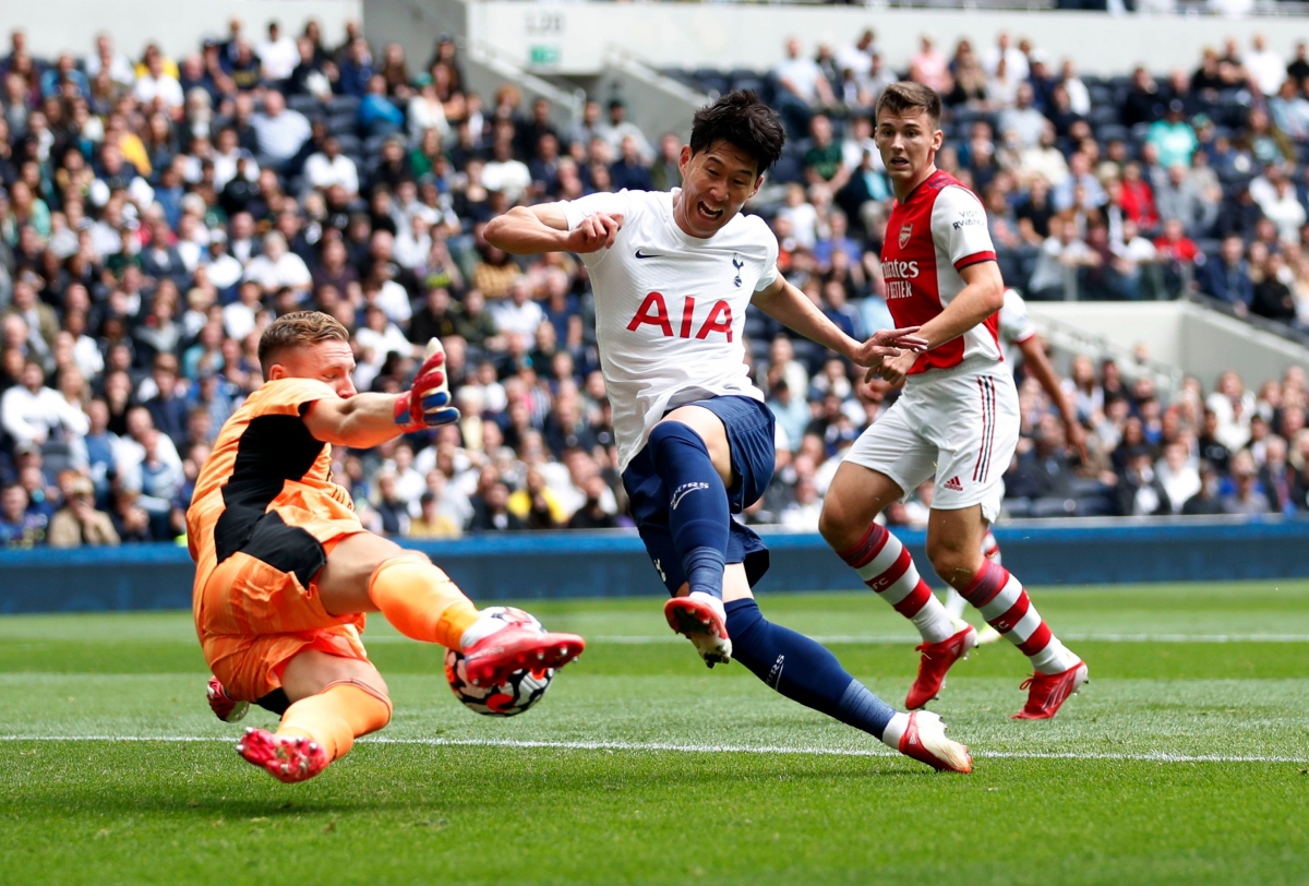 son heung min toa sang, tottenham ha arsenal trong tran giao huu cuoi cung truoc mua giai hinh anh 5