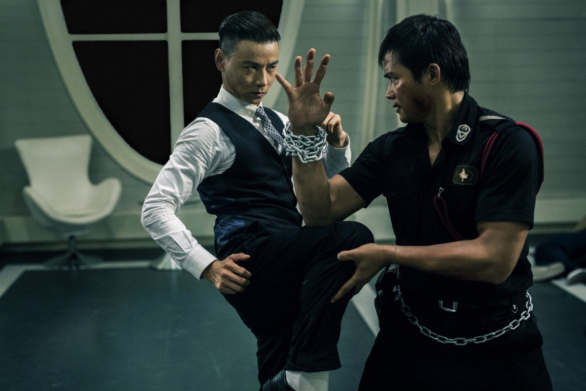 Tony Jaa và Iko Uwais. 