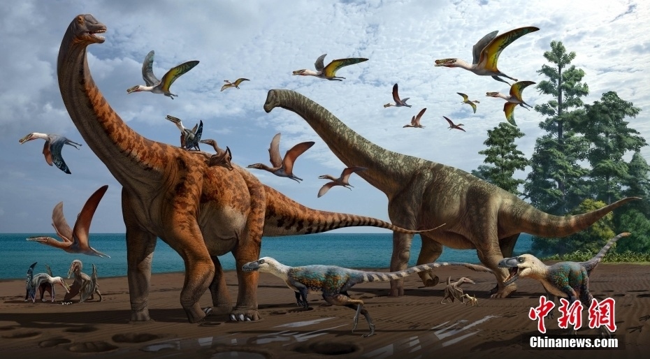 Trung Quốc lần đầu tiên phát hiện hóa thạch khủng long khổng lồ ...