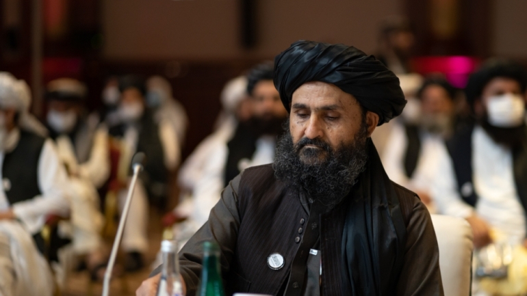 Baradar hiện đứng đầu văn phòng chính trị của Taliban ở Doha, Qatar. Ảnh: Reuters