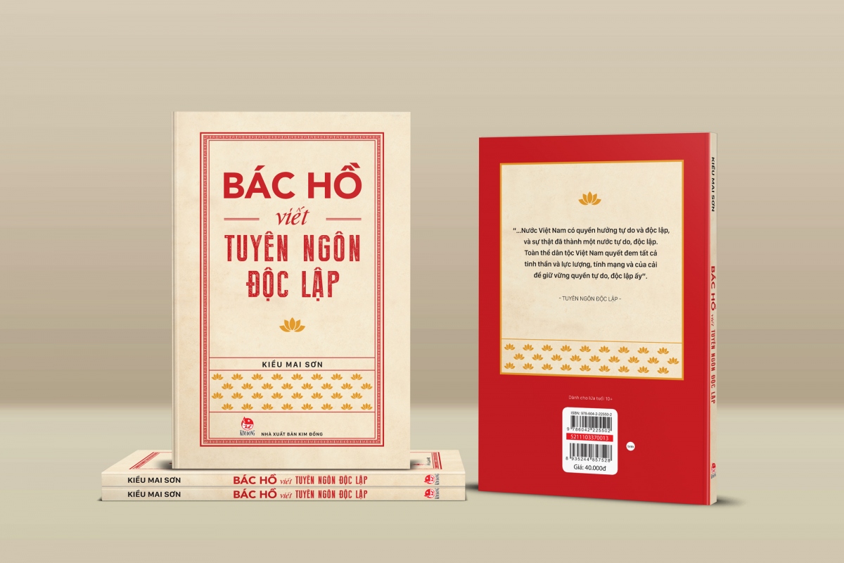 “Bác Hồ viết Tuyên ngôn Độc lập" của tác giả Kiều Mai Sơn 