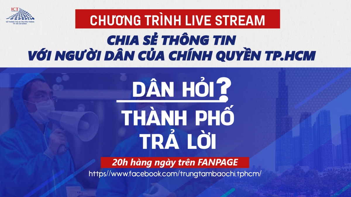 tp.hcm se livestream chuong trinh dan hoi - thanh pho tra loi len facebook hinh anh 1