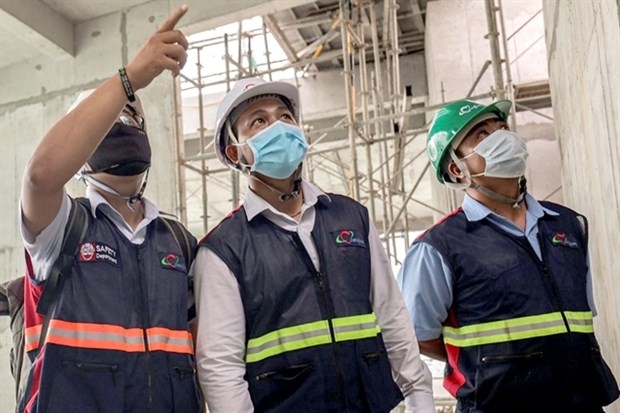 Coteccons Construction Corporation (CTD), traded on the Ho Chi Minh Stock Exchange, reported Q2 revenue of VND2.55 trillion (US$111 million), down 36% over the same period last year. (Photo: coteccons.vn)