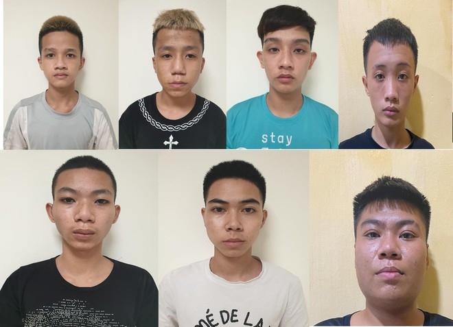 tạm giữ nhóm cướp đêm trên đường đê yên nghĩa hình ảnh 1 tam giu nhom cuop dem tren duong de yen nghia hinh anh 1