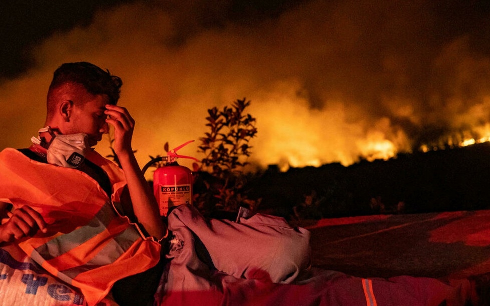 Cháy rừng Hy Lạp khó kiểm soát, hàng trăm lính cứu hỏa chiến đấu ...