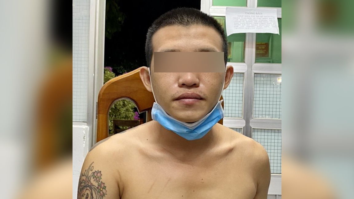 Đối tượng Mai Nhật Tân đã bị tạm giữ.