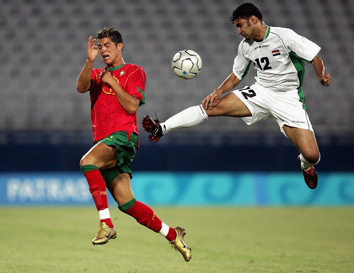 ngay nay nam xua ronaldo toa sang o olympic hinh anh 1