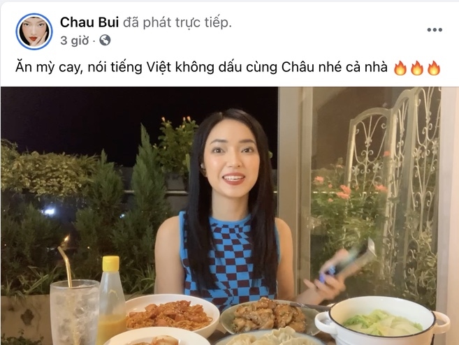 chau bui xin loi vi su co livestream co noi dung khong phu hop, nhay cam hinh anh 1