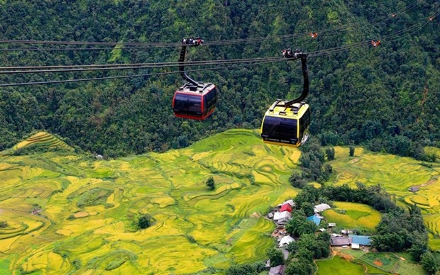 fansipan cable car system adds to attractiveness of sa pa picture 1